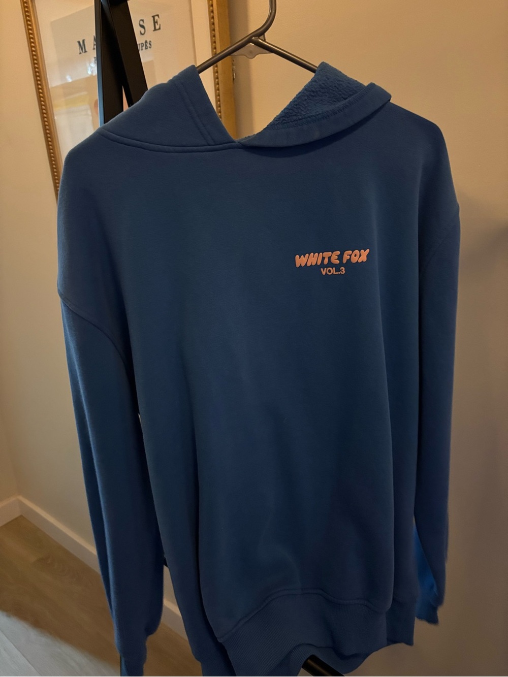 Vol.3 woman’s white fox hoodie